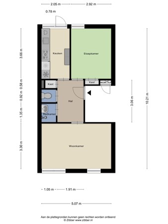G.C. Marshallstraat 2, 9728 WS Groningen - 188111854_1670918_gc_appartement_first_design_20260728_590a2d.jpg