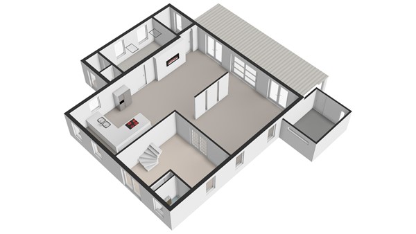 K. ter Laanstraat 31, 9951 NN Winsum - Begane grond - 3D.jpg