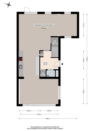 Drewerd 21, 9746 DB Groningen - Begane grond - 2D.jpg