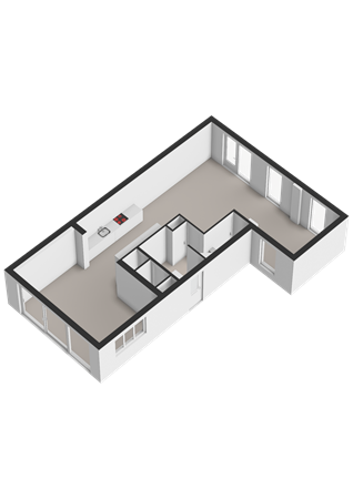 Drewerd 21, 9746 DB Groningen - Begane grond - 3D.png