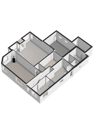 Oude Horn 2, 9965 PM Leens - Begane grond - 3D.png