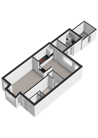 Buurlandt 5, 9363 AW Marum - Begane grond - 3D.png