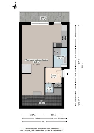 Mudaheerd 2, 9737 SW Groningen - Eerste verdieping - 2D.jpg