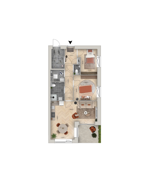 mediumsize floorplan