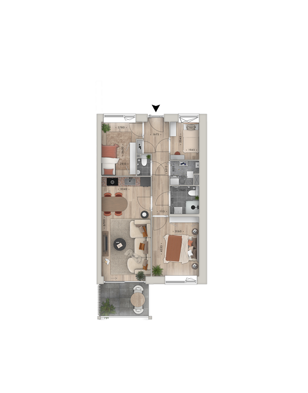 mediumsize floorplan