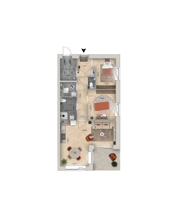 mediumsize floorplan