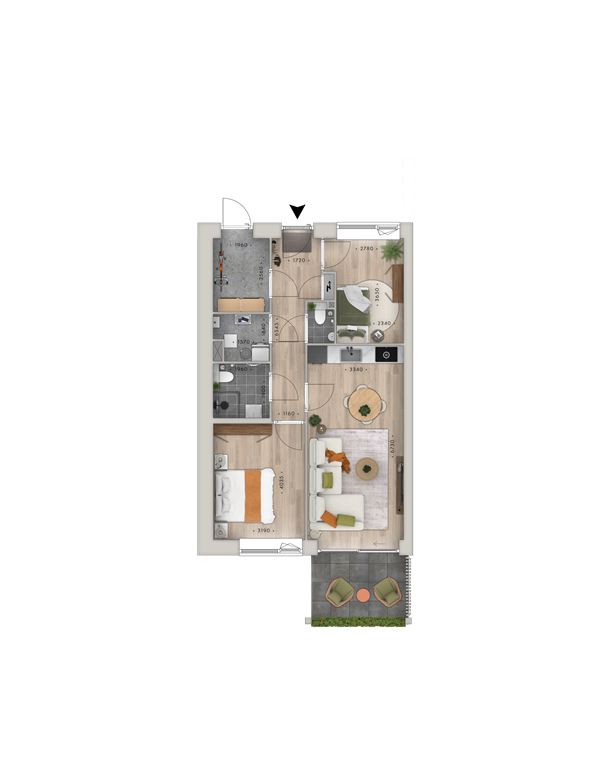 mediumsize floorplan