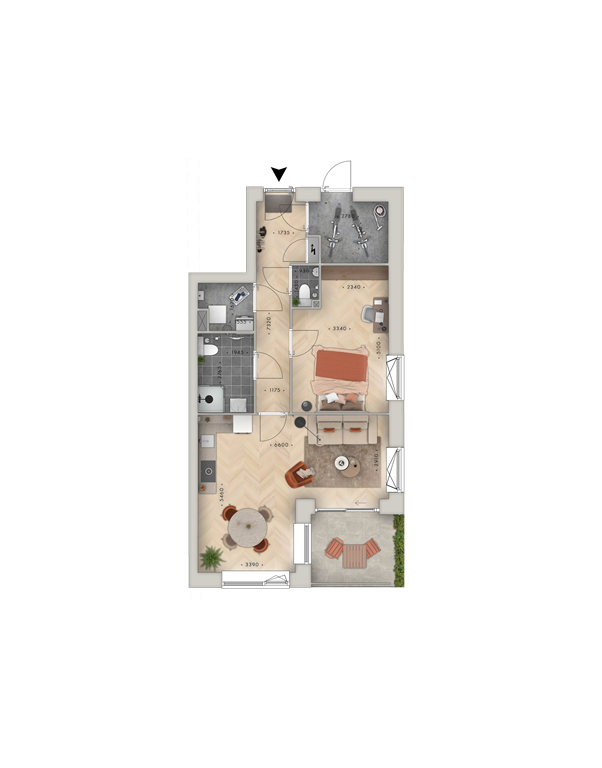 mediumsize floorplan