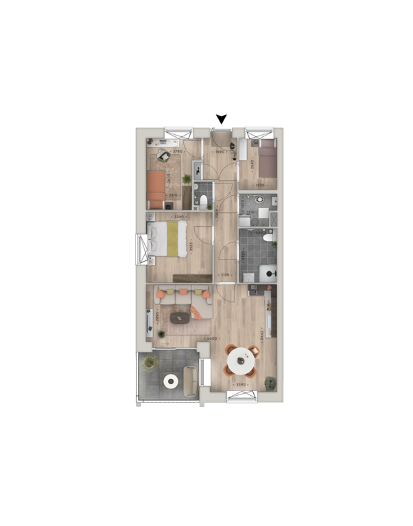 mediumsize floorplan