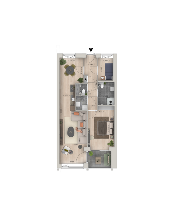 mediumsize floorplan