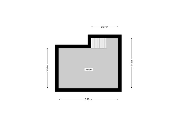 Floorplan - Leusensteeg 3, 7411 PX Deventer