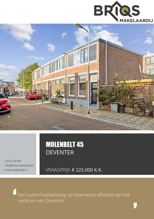 Brochure preview - Molenbelt 45, 7413 XE DEVENTER (1)
