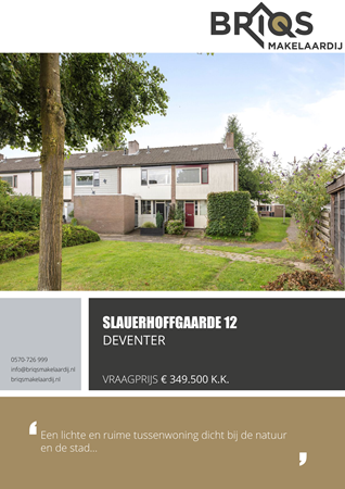 Brochure preview - Slauerhoffgaarde 12, 7414 XK DEVENTER (2)