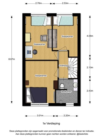Floorplan - Meerkoet 5, 7423 CM Deventer