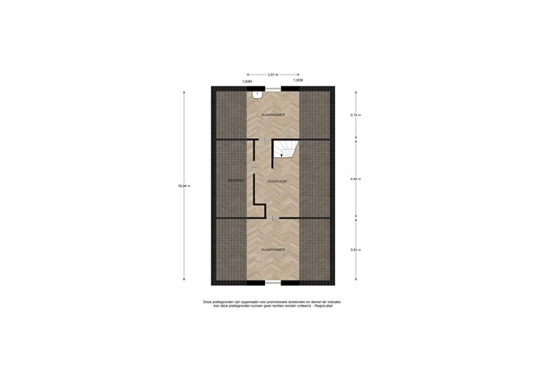 Floorplan - Prins Bernhardlaan 7, 8131 DE Wijhe