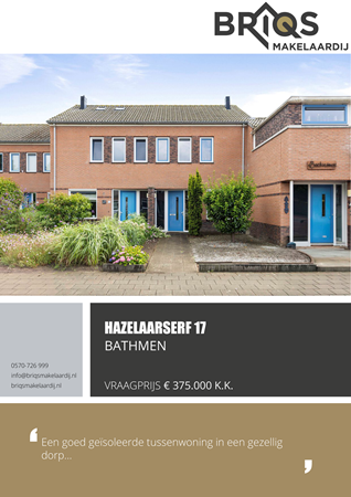 Brochure preview - Hazelaarserf 17, 7437 DJ BATHMEN (1)