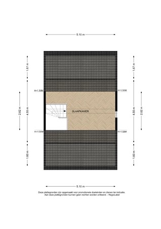 Floorplan - Hazelaarserf 17, 7437 DJ Bathmen