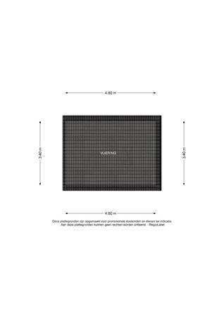 Floorplan - Commissarislaan 60, 8016 LB Zwolle