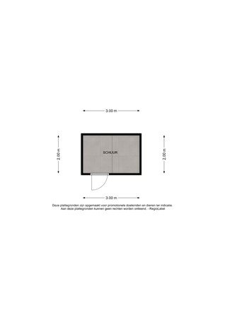Floorplan - Commissarislaan 60, 8016 LB Zwolle