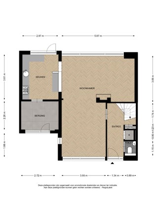 Floorplan - Wittemerslag 9, 8131 WH Wijhe