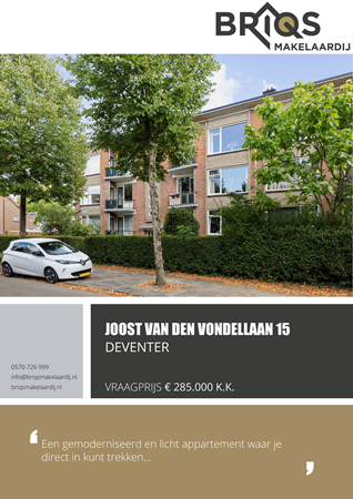 Brochure preview - Joost Van Den Vondellaan 15, 7412 ML DEVENTER (1)