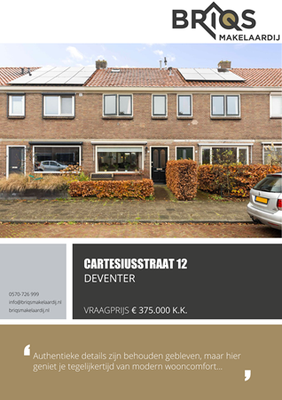 Brochure preview - Cartesiusstraat 12, 7412 EP DEVENTER (1)