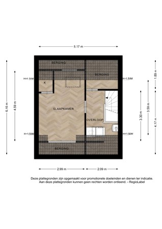 Floorplan - Barbiershoeve 22, 7326 DB Apeldoorn
