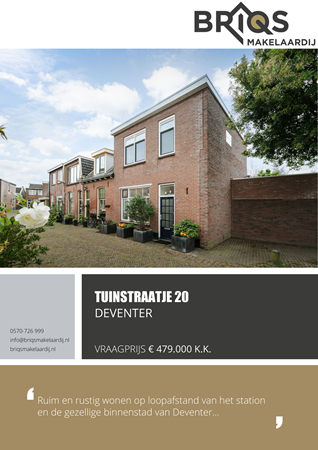 Brochure preview - Tuinstraatje 20, 7413 ZN DEVENTER (2)