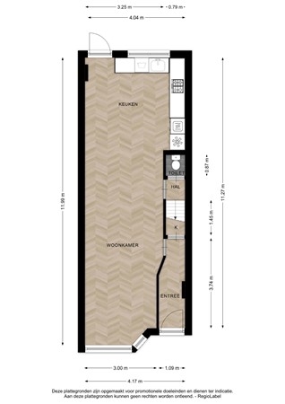 Floorplan - Brinckerinckstraat 10, 7412 DZ Deventer