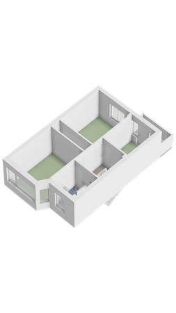 Floorplan - Erasmusstraat 14, 7412 DP Deventer