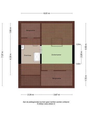 Floorplan - Snijderspad 7, 7431 AM Diepenveen