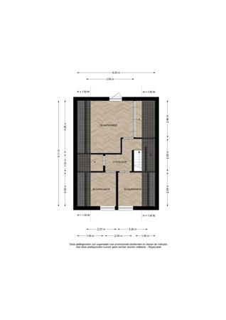 Floorplan - Het Anem 28, 8131 PA Wijhe