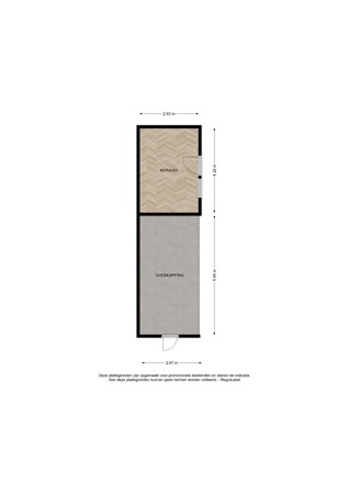 Floorplan - Het Anem 28, 8131 PA Wijhe