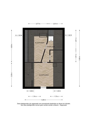 Floorplan - Radstakeweg 21, 7412 XR Deventer