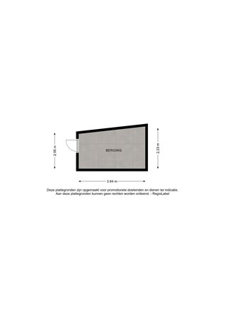 Floorplan - Radstakeweg 21, 7412 XR Deventer