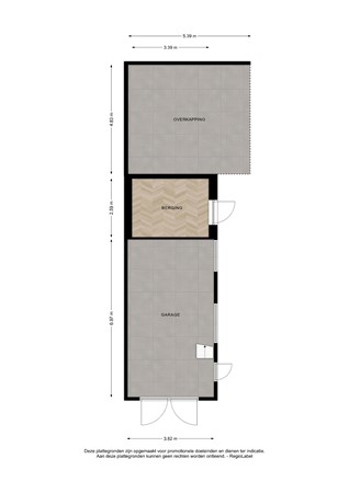 Floorplan - Henri Dunantstraat 5, 7391 WE Twello