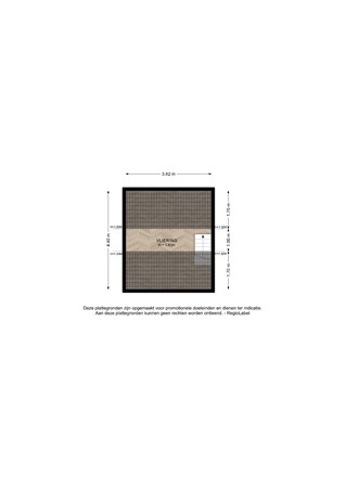 Floorplan - Henri Dunantstraat 5, 7391 WE Twello