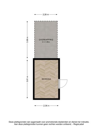 Floorplan - Diepenveenseweg 168, 7413 AV Deventer
