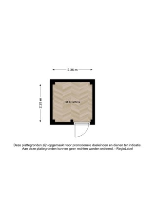 Floorplan - Maasstraat 12, 7417 AH Deventer