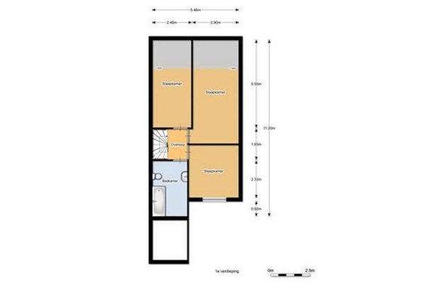 Floorplan - Binnendijk 226, 8244 AJ Lelystad