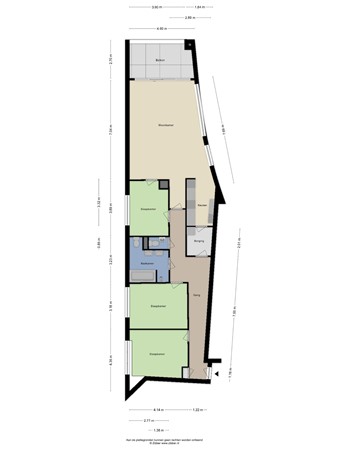 Floorplan - Globeplein 38, 1334 BV Almere