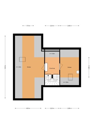 Floorplan - Boslaan 31, 7707 AX Balkbrug