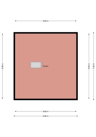 Floorplan - Auke Vosstraat 35, 7776 AS Slagharen