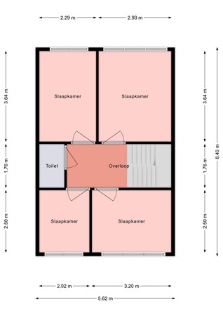 Floorplan - Dillingecamp 32, 7824 ED Emmen