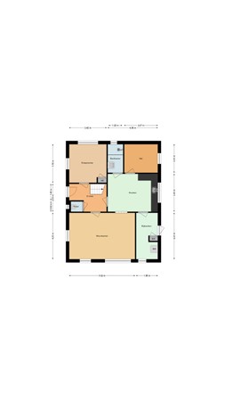 Floorplan - Van Echtenswijk 10, 7916 TD Elim