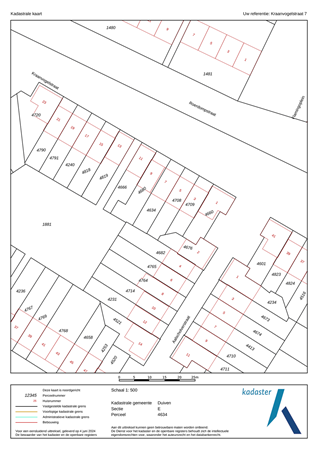 Kraanvogelstraat 7, 6921 WS Duiven - kadaster