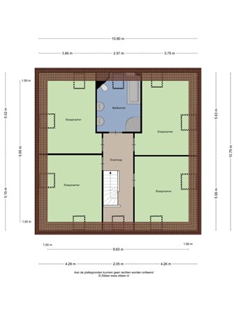 Hoppenhof 11, 6686 DT Doornenburg - Eerste verdieping