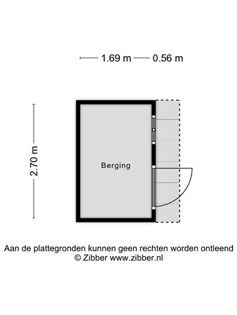 Sloetstraat 127, 6821 CR Arnhem - Berging