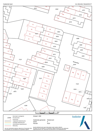 Mosterdhof 47, 6931 AH Westervoort - kadaster