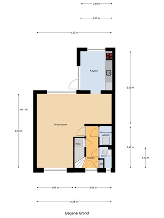 Van De Loostraat 16, 6901 BP Zevenaar - Begane grond